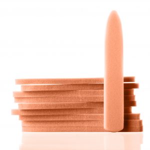 Orange Sponge Multifile Patches - 100 Grit